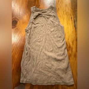 Target Tan Sleeveless Top